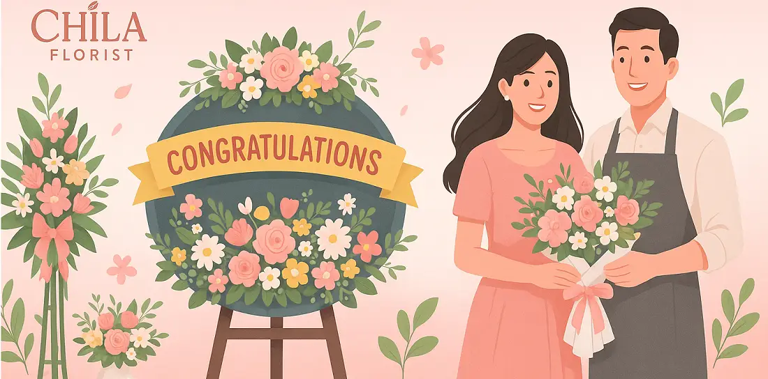 Toko Bunga Solear Murah - Jual Karangan Bunga, Papan Ucapan & Krans Duka